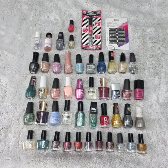 Mixed lot of Nail Polish Lot of 48 Assorted Colors - Picture 16 of 16